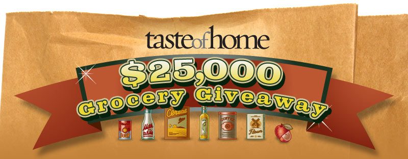 $25,000.00 Grocery Giveaway