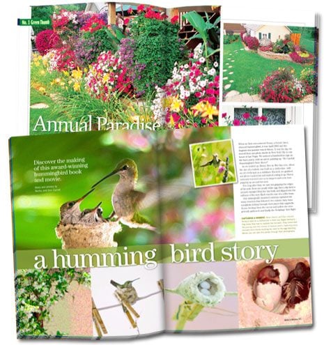 Whats inside Birds and Blooms Magazine