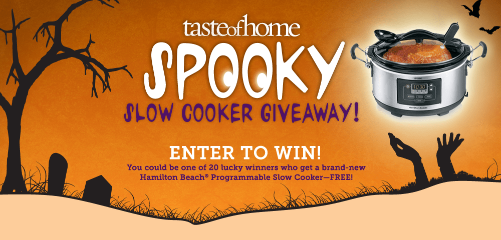 Spooky Slow Cooker Giveaway